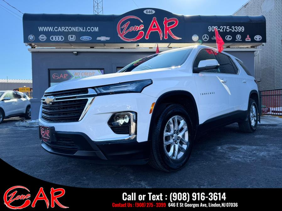 2022 Chevrolet Traverse FWD 4dr LS w/1FL, available for sale in Linden, New Jersey | Car Zone. Linden, New Jersey 2022 Chevrolet Traverse FWD 4dr LS w/1FL, available for sale in Linden, New Jersey | Car Zone. Linden, New Jersey