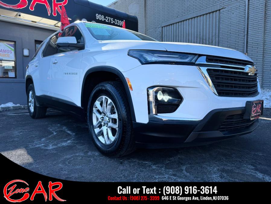 2022 Chevrolet Traverse FWD 4dr LS w/1FL, available for sale in Linden, New Jersey | Car Zone. Linden, New Jersey 2022 Chevrolet Traverse FWD 4dr LS w/1FL, available for sale in Linden, New Jersey | Car Zone. Linden, New Jersey