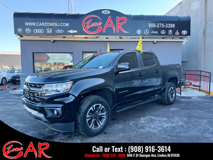 2022 Chevrolet Colorado 2WD Crew Cab 128" Z71, available for sale in Linden, New Jersey | Car Zone. Linden, New Jersey