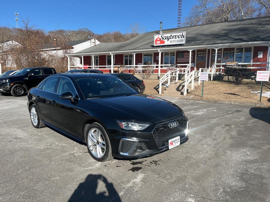 2021 Audi A4 Sedan S line Premium 45 TFSI quattro, available for sale in Old Saybrook, Connecticut | Saybrook Auto Barn. Old Saybrook, Connecticut 2021 Audi A4 Sedan S line Premium 45 TFSI quattro, available for sale in Old Saybrook, Connecticut | Saybrook Auto Barn. Old Saybrook, Connecticut