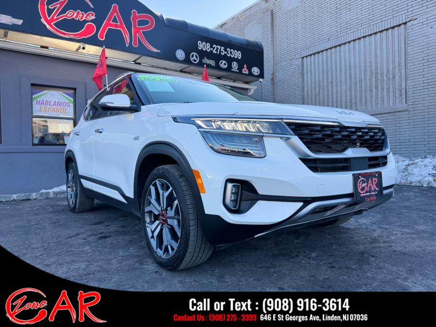 2022 Kia Seltos SX DCT AWD, available for sale in Linden, New Jersey | Car Zone. Linden, New Jersey 2022 Kia Seltos SX DCT AWD, available for sale in Linden, New Jersey | Car Zone. Linden, New Jersey