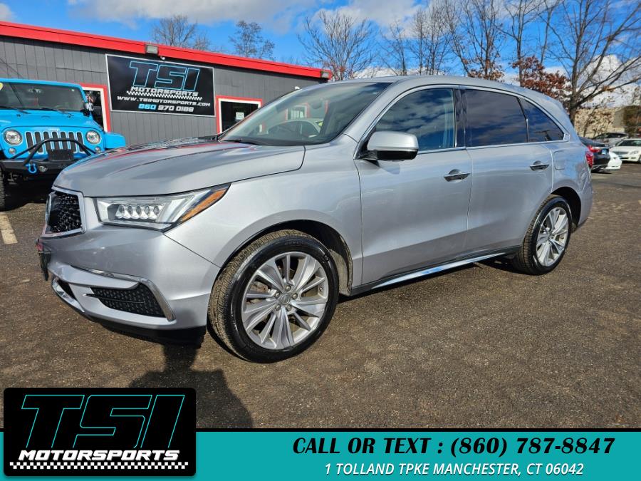 2017 Acura MDX SH-AWD w/Technology Pkg, available for sale in Manchester, Connecticut | TSI Motorsports. Manchester, Connecticut