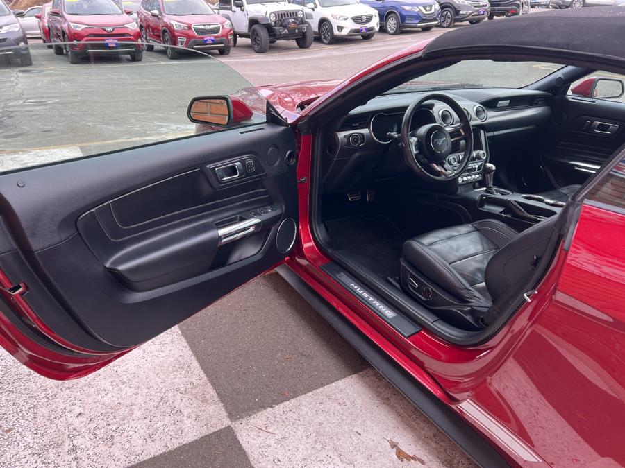 2019 Ford Mustang EcoBoost Premium Convertible, available for sale in Waterbury, Connecticut | National Auto Brokers, Inc.. Waterbury, Connecticut 2019 Ford Mustang EcoBoost Premium Convertible, available for sale in Waterbury, Connecticut | National Auto Brokers, Inc.. Waterbury, Connecticut