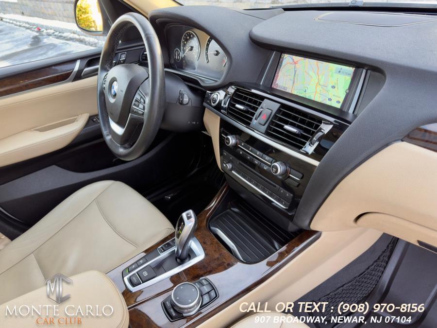 2016 BMW X3 AWD 4dr xDrive28i, available for sale in Newark, New Jersey | Monte Carlo Car Club llc. Newark, New Jersey 2016 BMW X3 AWD 4dr xDrive28i, available for sale in Newark, New Jersey | Monte Carlo Car Club llc. Newark, New Jersey
