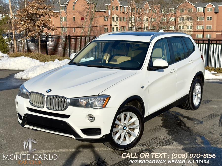 2016 BMW X3 AWD 4dr xDrive28i, available for sale in Newark, New Jersey | Monte Carlo Car Club llc. Newark, New Jersey 2016 BMW X3 AWD 4dr xDrive28i, available for sale in Newark, New Jersey | Monte Carlo Car Club llc. Newark, New Jersey