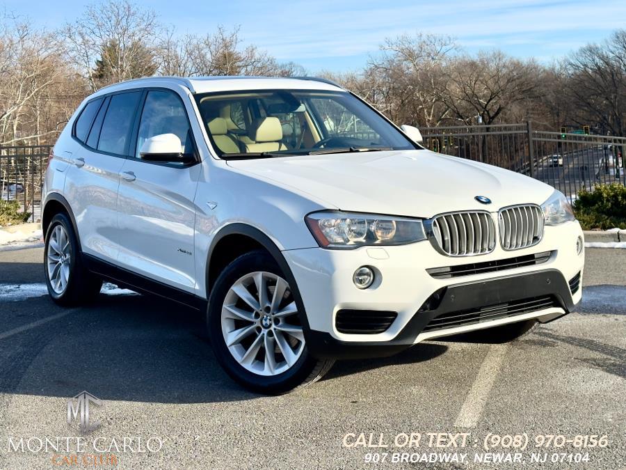 2016 BMW X3 AWD 4dr xDrive28i, available for sale in Newark, New Jersey | Monte Carlo Car Club llc. Newark, New Jersey 2016 BMW X3 AWD 4dr xDrive28i, available for sale in Newark, New Jersey | Monte Carlo Car Club llc. Newark, New Jersey