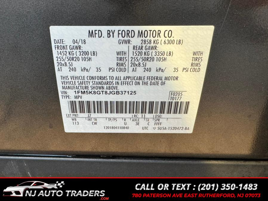 2018 Ford Explorer Sport 4WD, available for sale in East Rutherford, New Jersey | NJ Auto Traders. East Rutherford, New Jersey 2018 Ford Explorer Sport 4WD, available for sale in East Rutherford, New Jersey | NJ Auto Traders. East Rutherford, New Jersey