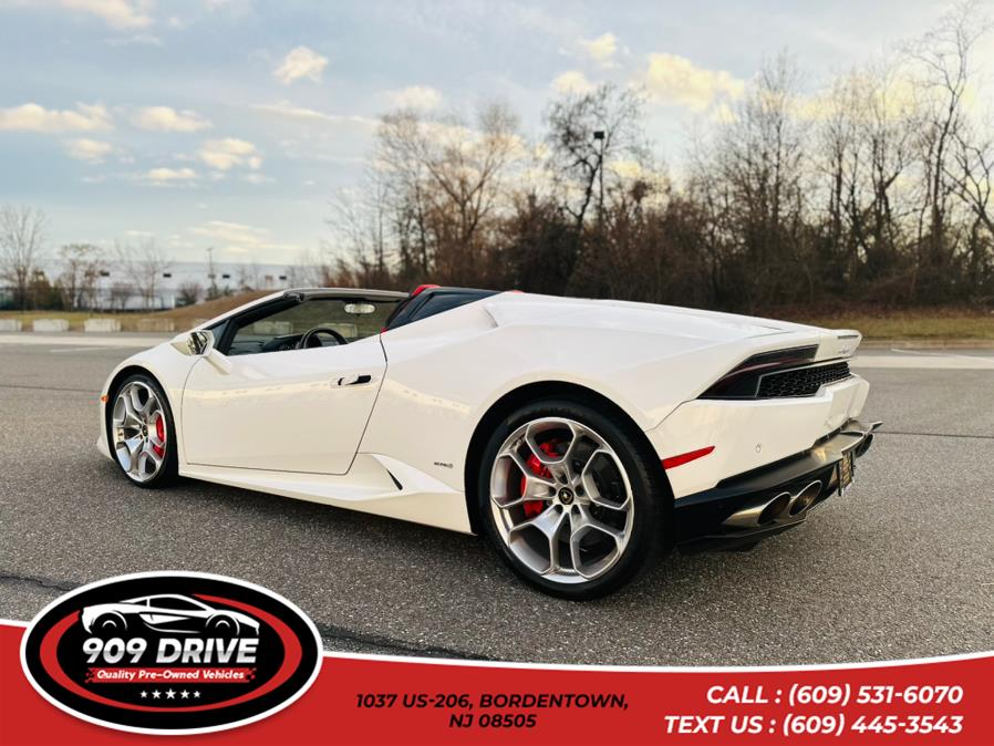 2016 Lamborghini Huracan Awd 2d Convertible Lp 2dr Conv LP 610-4 Spyder AWD, available for sale in BORDENTOWN, New Jersey | 909 Drive. BORDENTOWN, New Jersey 2016 Lamborghini Huracan Awd 2d Convertible Lp 2dr Conv LP 610-4 Spyder AWD, available for sale in BORDENTOWN, New Jersey | 909 Drive. BORDENTOWN, New Jersey