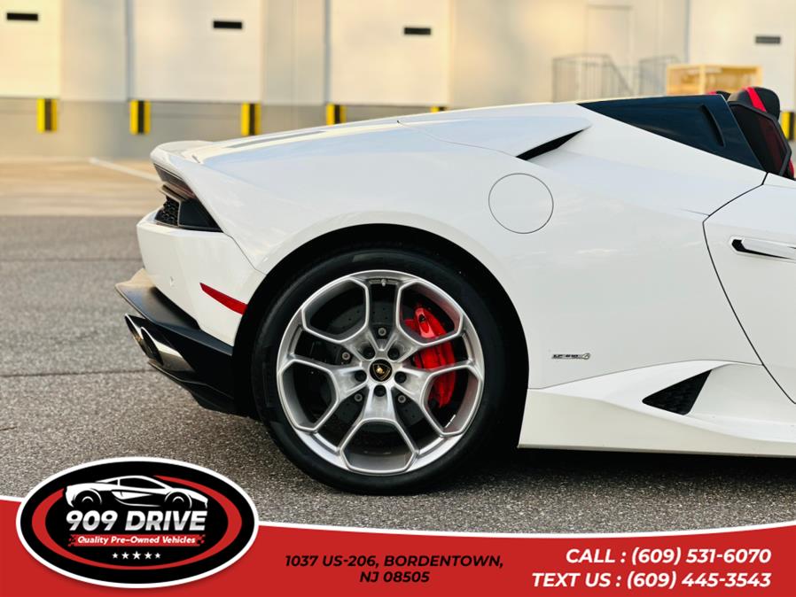 2016 Lamborghini Huracan Awd 2d Convertible Lp 2dr Conv LP 610-4 Spyder AWD, available for sale in BORDENTOWN, New Jersey | 909 Drive. BORDENTOWN, New Jersey 2016 Lamborghini Huracan Awd 2d Convertible Lp 2dr Conv LP 610-4 Spyder AWD, available for sale in BORDENTOWN, New Jersey | 909 Drive. BORDENTOWN, New Jersey