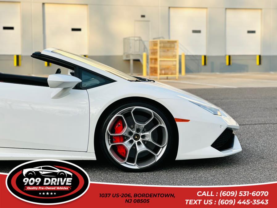 2016 Lamborghini Huracan Awd 2d Convertible Lp 2dr Conv LP 610-4 Spyder AWD, available for sale in BORDENTOWN, New Jersey | 909 Drive. BORDENTOWN, New Jersey 2016 Lamborghini Huracan Awd 2d Convertible Lp 2dr Conv LP 610-4 Spyder AWD, available for sale in BORDENTOWN, New Jersey | 909 Drive. BORDENTOWN, New Jersey