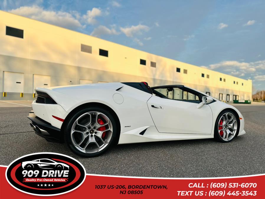 2016 Lamborghini Huracan Awd 2d Convertible Lp 2dr Conv LP 610-4 Spyder AWD, available for sale in BORDENTOWN, New Jersey | 909 Drive. BORDENTOWN, New Jersey 2016 Lamborghini Huracan Awd 2d Convertible Lp 2dr Conv LP 610-4 Spyder AWD, available for sale in BORDENTOWN, New Jersey | 909 Drive. BORDENTOWN, New Jersey