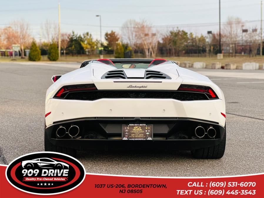 2016 Lamborghini Huracan Awd 2d Convertible Lp 2dr Conv LP 610-4 Spyder AWD, available for sale in BORDENTOWN, New Jersey | 909 Drive. BORDENTOWN, New Jersey 2016 Lamborghini Huracan Awd 2d Convertible Lp 2dr Conv LP 610-4 Spyder AWD, available for sale in BORDENTOWN, New Jersey | 909 Drive. BORDENTOWN, New Jersey