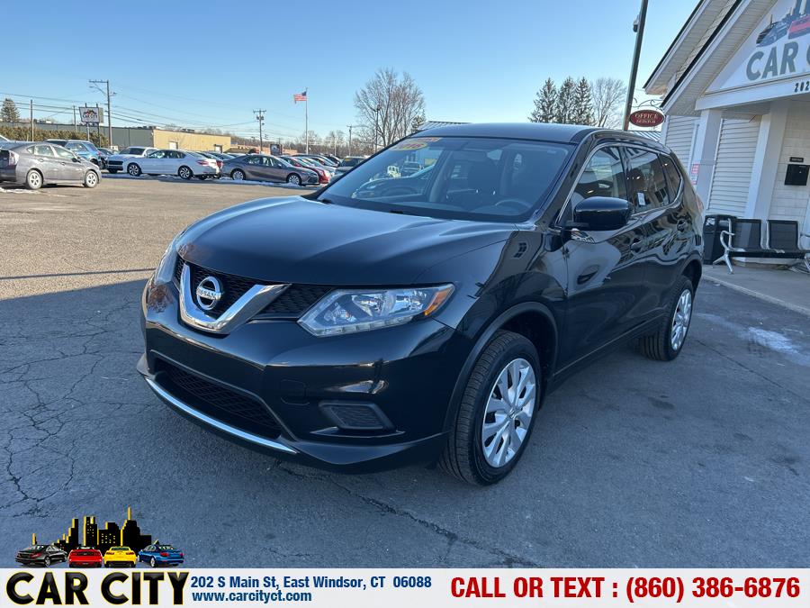 2016 Nissan Rogue AWD 4dr SV, available for sale in East Windsor, Connecticut | Car City LLC. East Windsor, Connecticut 2016 Nissan Rogue AWD 4dr SV, available for sale in East Windsor, Connecticut | Car City LLC. East Windsor, Connecticut
