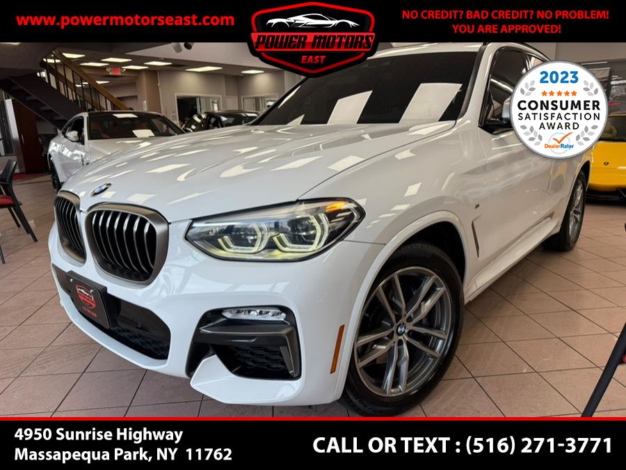 2018 BMW X3 M40i Sports Activity Vehicle, available for sale in Massapequa Park, New York | Power Motors East. Massapequa Park, New York