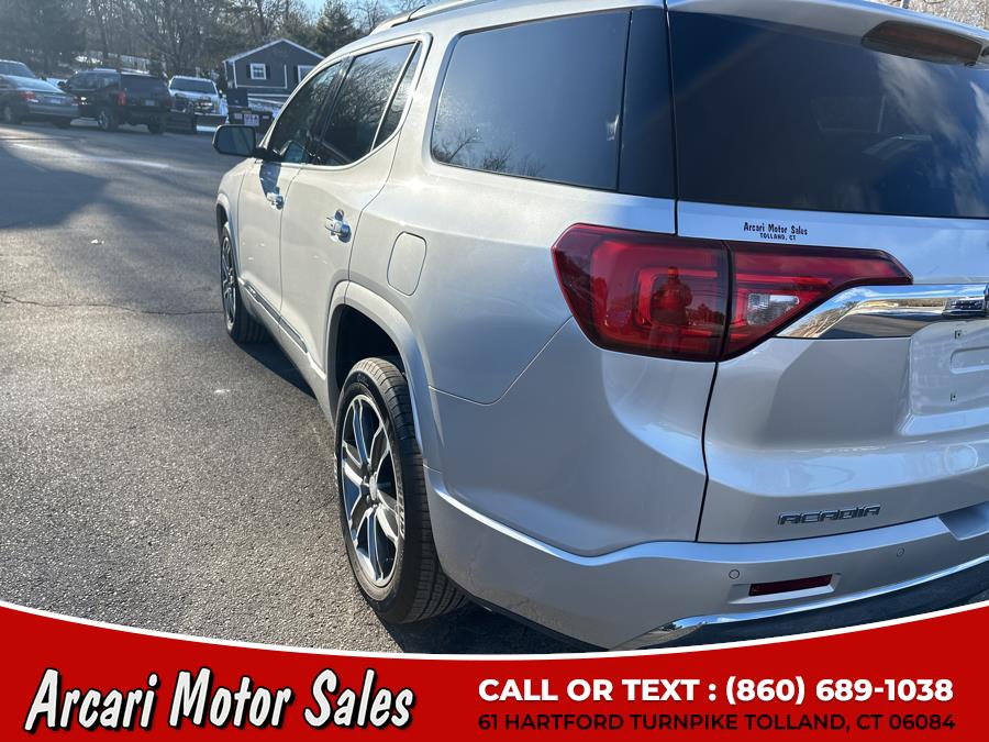 2018 GMC Acadia AWD 4dr Denali, available for sale in Tolland, Connecticut | Arcari Motor Sales. Tolland, Connecticut 2018 GMC Acadia AWD 4dr Denali, available for sale in Tolland, Connecticut | Arcari Motor Sales. Tolland, Connecticut