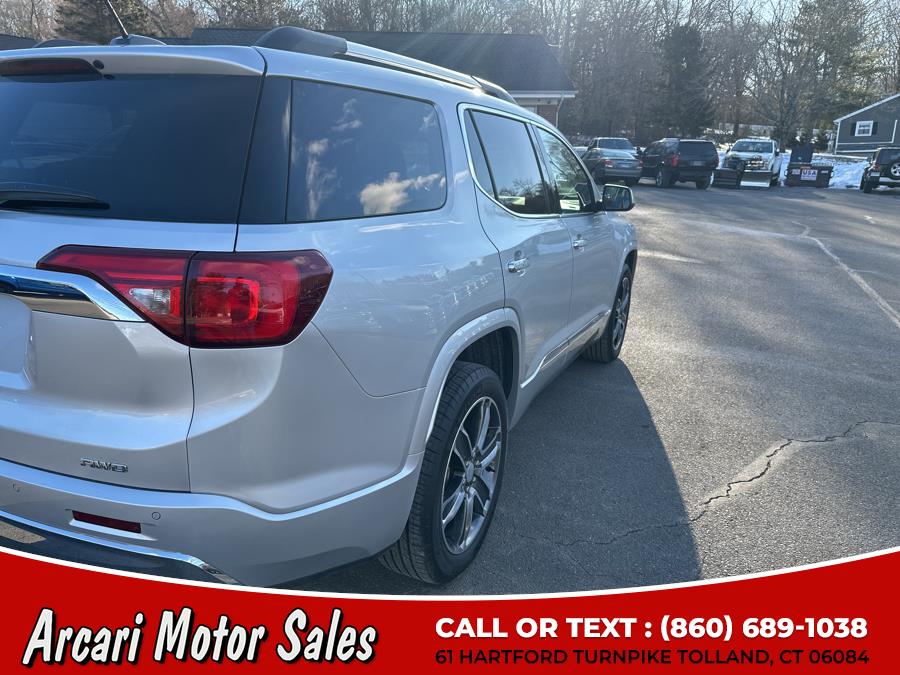 2018 GMC Acadia AWD 4dr Denali, available for sale in Tolland, Connecticut | Arcari Motor Sales. Tolland, Connecticut 2018 GMC Acadia AWD 4dr Denali, available for sale in Tolland, Connecticut | Arcari Motor Sales. Tolland, Connecticut