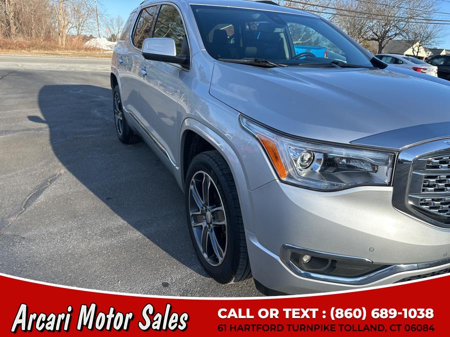 2018 GMC Acadia AWD 4dr Denali, available for sale in Tolland, Connecticut | Arcari Motor Sales. Tolland, Connecticut 2018 GMC Acadia AWD 4dr Denali, available for sale in Tolland, Connecticut | Arcari Motor Sales. Tolland, Connecticut