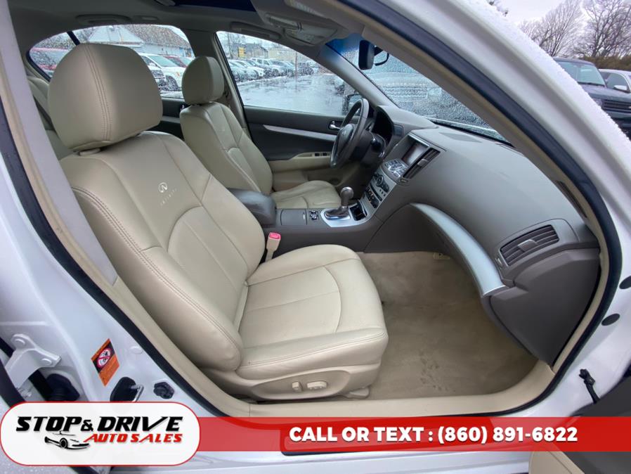 2009 Infiniti G37 Sedan 4dr x AWD, available for sale in East Windsor, Connecticut | Stop & Drive Auto Sales. East Windsor, Connecticut 2009 Infiniti G37 Sedan 4dr x AWD, available for sale in East Windsor, Connecticut | Stop & Drive Auto Sales. East Windsor, Connecticut