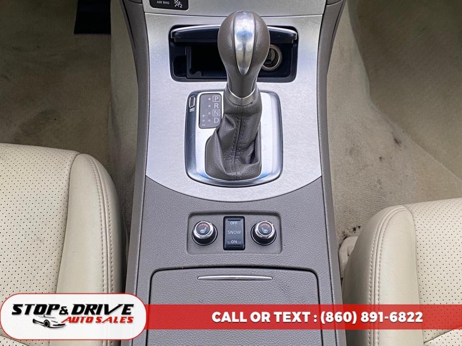 2009 Infiniti G37 Sedan 4dr x AWD, available for sale in East Windsor, Connecticut | Stop & Drive Auto Sales. East Windsor, Connecticut 2009 Infiniti G37 Sedan 4dr x AWD, available for sale in East Windsor, Connecticut | Stop & Drive Auto Sales. East Windsor, Connecticut