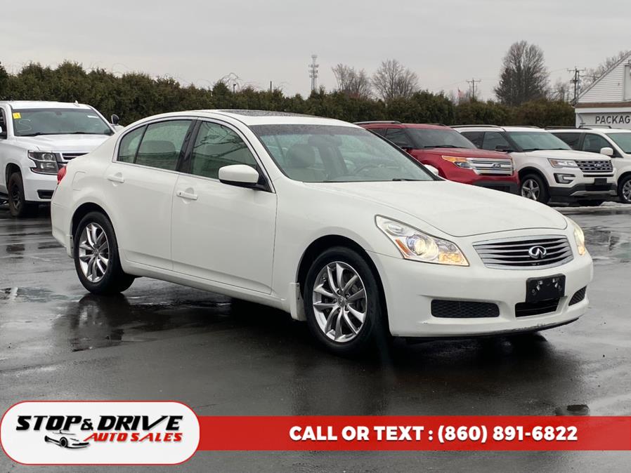 2009 Infiniti G37 Sedan 4dr x AWD, available for sale in East Windsor, Connecticut | Stop & Drive Auto Sales. East Windsor, Connecticut 2009 Infiniti G37 Sedan 4dr x AWD, available for sale in East Windsor, Connecticut | Stop & Drive Auto Sales. East Windsor, Connecticut