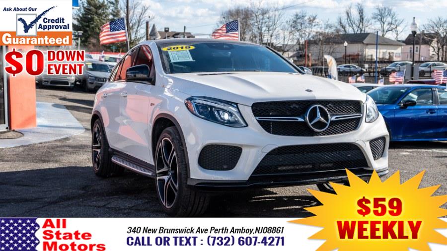 2019 Mercedes-Benz GLE AMG GLE 43 4MATIC Coupe, available for sale in Perth Amboy, New Jersey | All State Motor Inc. Perth Amboy, New Jersey 2019 Mercedes-Benz GLE AMG GLE 43 4MATIC Coupe, available for sale in Perth Amboy, New Jersey | All State Motor Inc. Perth Amboy, New Jersey