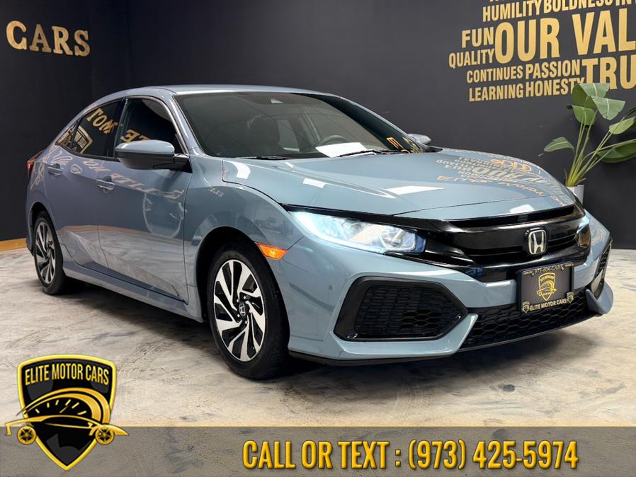 2019 Honda Civic Hatchback LX CVT, available for sale in Newark, New Jersey | Elite Motor Cars. Newark, New Jersey 2019 Honda Civic Hatchback LX CVT, available for sale in Newark, New Jersey | Elite Motor Cars. Newark, New Jersey