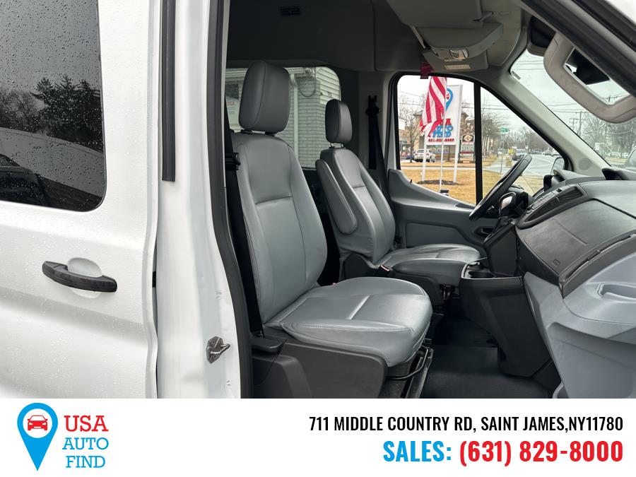 2018 Ford Transit Passenger Wagon T-350 148" Med Roof XL Sliding RH Dr, available for sale in Saint James, New York | USA Auto Find. Saint James, New York 2018 Ford Transit Passenger Wagon T-350 148" Med Roof XL Sliding RH Dr, available for sale in Saint James, New York | USA Auto Find. Saint James, New York