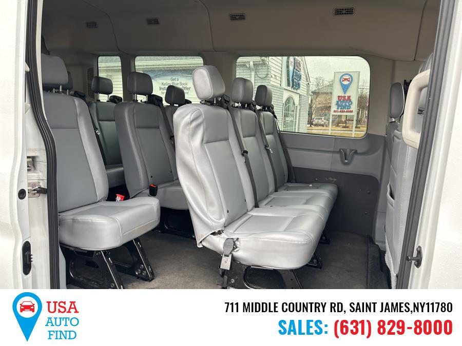 2018 Ford Transit Passenger Wagon T-350 148" Med Roof XL Sliding RH Dr, available for sale in Saint James, New York | USA Auto Find. Saint James, New York 2018 Ford Transit Passenger Wagon T-350 148" Med Roof XL Sliding RH Dr, available for sale in Saint James, New York | USA Auto Find. Saint James, New York