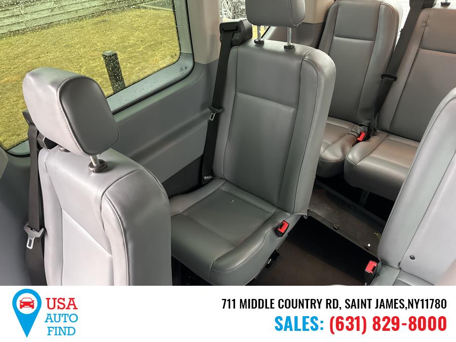 2018 Ford Transit Passenger Wagon T-350 148" Med Roof XL Sliding RH Dr, available for sale in Saint James, New York | USA Auto Find. Saint James, New York 2018 Ford Transit Passenger Wagon T-350 148" Med Roof XL Sliding RH Dr, available for sale in Saint James, New York | USA Auto Find. Saint James, New York