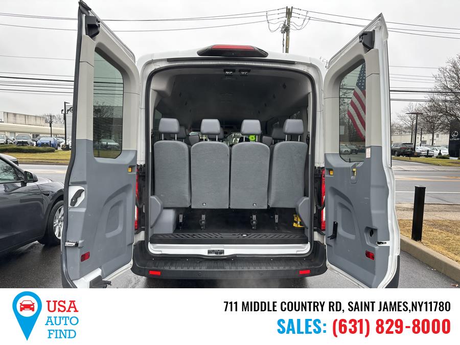 2018 Ford Transit Passenger Wagon T-350 148" Med Roof XL Sliding RH Dr, available for sale in Saint James, New York | USA Auto Find. Saint James, New York 2018 Ford Transit Passenger Wagon T-350 148" Med Roof XL Sliding RH Dr, available for sale in Saint James, New York | USA Auto Find. Saint James, New York