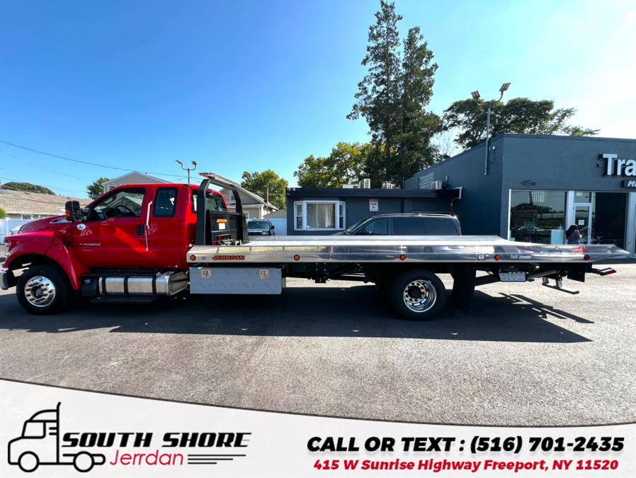 2024 Ford F-650 Super Cab RollBack Carrier Jerr-dan XLP 22' Aluminum Rollback Carrier, available for sale in Freeport, New York | South Shore Jerrdan. Freeport, New York 2024 Ford F-650 Super Cab RollBack Carrier Jerr-dan XLP 22' Aluminum Rollback Carrier, available for sale in Freeport, New York | South Shore Jerrdan. Freeport, New York