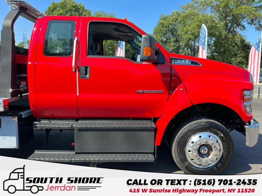 2024 Ford F-650 Super Cab RollBack Carrier Jerr-dan XLP 22' Aluminum Rollback Carrier, available for sale in Freeport, New York | South Shore Jerrdan. Freeport, New York 2024 Ford F-650 Super Cab RollBack Carrier Jerr-dan XLP 22' Aluminum Rollback Carrier, available for sale in Freeport, New York | South Shore Jerrdan. Freeport, New York