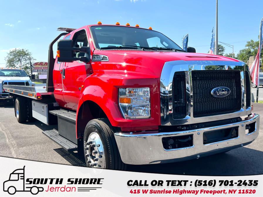 2024 Ford F-650 Super Cab RollBack Carrier Jerr-dan XLP 22' Aluminum Rollback Carrier, available for sale in Freeport, New York | South Shore Jerrdan. Freeport, New York 2024 Ford F-650 Super Cab RollBack Carrier Jerr-dan XLP 22' Aluminum Rollback Carrier, available for sale in Freeport, New York | South Shore Jerrdan. Freeport, New York