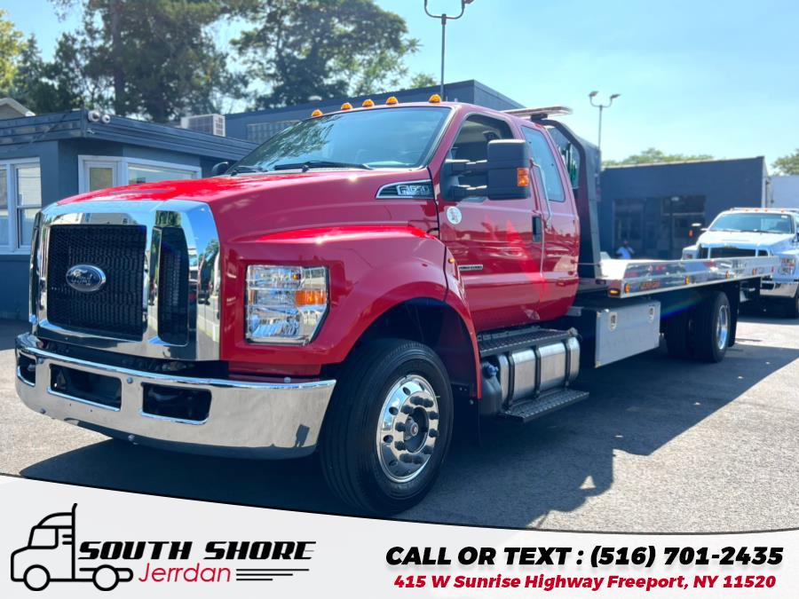 2024 Ford F-650 Super Cab RollBack Carrier Jerr-dan XLP 22' Aluminum Rollback Carrier, available for sale in Freeport, New York | South Shore Jerrdan. Freeport, New York 2024 Ford F-650 Super Cab RollBack Carrier Jerr-dan XLP 22' Aluminum Rollback Carrier, available for sale in Freeport, New York | South Shore Jerrdan. Freeport, New York