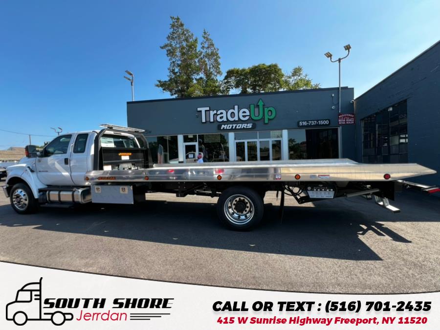 2024 Ford F-750 Straight Frame RollBack Carrier Jerr-dan XLP 22' Aluminum Rollback Carrier, available for sale in Freeport, New York | South Shore Jerrdan. Freeport, New York 2024 Ford F-750 Straight Frame RollBack Carrier Jerr-dan XLP 22' Aluminum Rollback Carrier, available for sale in Freeport, New York | South Shore Jerrdan. Freeport, New York