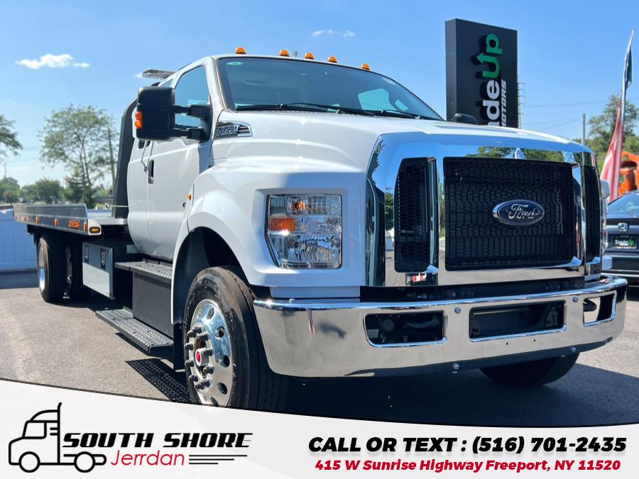 2024 Ford F-750 Straight Frame RollBack Carrier Jerr-dan XLP 22' Aluminum Rollback Carrier, available for sale in Freeport, New York | South Shore Jerrdan. Freeport, New York 2024 Ford F-750 Straight Frame RollBack Carrier Jerr-dan XLP 22' Aluminum Rollback Carrier, available for sale in Freeport, New York | South Shore Jerrdan. Freeport, New York