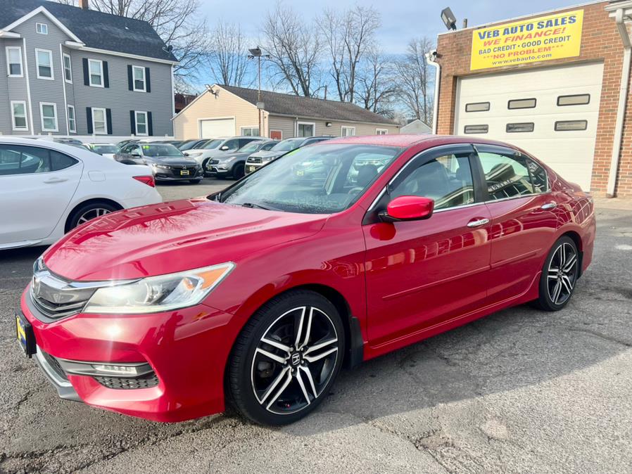 2016 Honda Accord Sedan 4dr I4 CVT Sport, available for sale in Hartford, Connecticut | VEB Auto Sales. Hartford, Connecticut