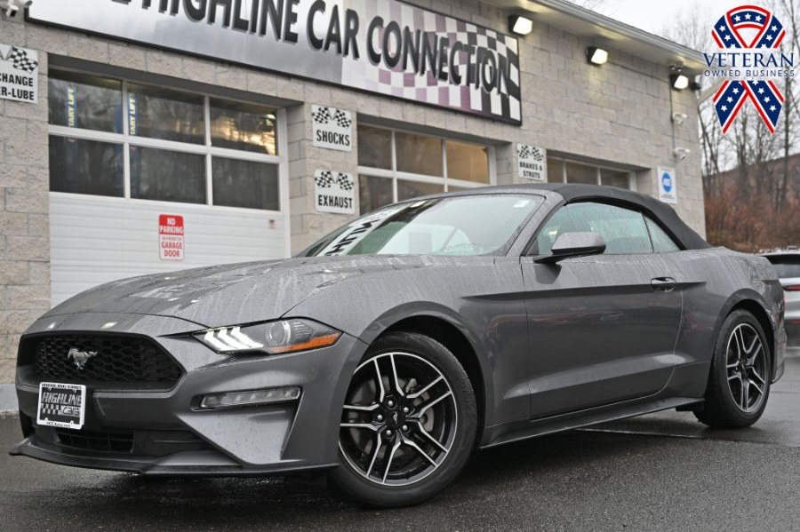 2023 Ford Mustang EcoBoost Premium Convertible, available for sale in Waterbury, Connecticut | Highline Car Connection. Waterbury, Connecticut