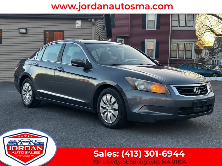 2008 Honda Accord Sdn 4dr I4 Auto LX, available for sale in Springfield, Massachusetts | Jordan Auto Sales. Springfield, Massachusetts 2008 Honda Accord Sdn 4dr I4 Auto LX, available for sale in Springfield, Massachusetts | Jordan Auto Sales. Springfield, Massachusetts