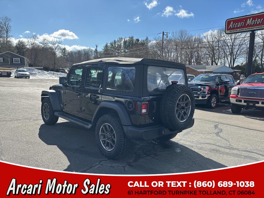 2021 Jeep Wrangler Unlimited Sport 4x4, available for sale in Tolland, Connecticut | Arcari Motor Sales. Tolland, Connecticut 2021 Jeep Wrangler Unlimited Sport 4x4, available for sale in Tolland, Connecticut | Arcari Motor Sales. Tolland, Connecticut