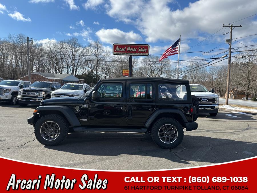 2021 Jeep Wrangler Unlimited Sport 4x4, available for sale in Tolland, Connecticut | Arcari Motor Sales. Tolland, Connecticut 2021 Jeep Wrangler Unlimited Sport 4x4, available for sale in Tolland, Connecticut | Arcari Motor Sales. Tolland, Connecticut