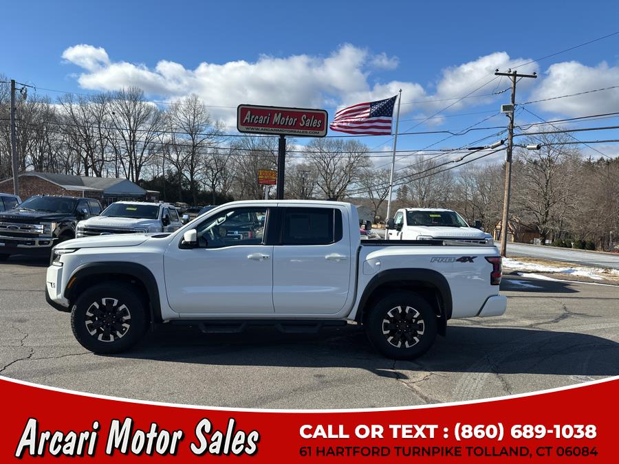 2023 Nissan Frontier Crew Cab 4x4 PRO-4X Auto *Ltd Avail*, available for sale in Tolland, Connecticut | Arcari Motor Sales. Tolland, Connecticut 2023 Nissan Frontier Crew Cab 4x4 PRO-4X Auto *Ltd Avail*, available for sale in Tolland, Connecticut | Arcari Motor Sales. Tolland, Connecticut