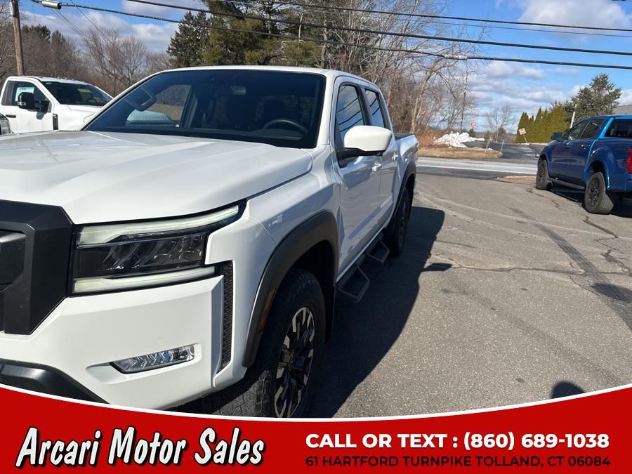 2023 Nissan Frontier Crew Cab 4x4 PRO-4X Auto *Ltd Avail*, available for sale in Tolland, Connecticut | Arcari Motor Sales. Tolland, Connecticut 2023 Nissan Frontier Crew Cab 4x4 PRO-4X Auto *Ltd Avail*, available for sale in Tolland, Connecticut | Arcari Motor Sales. Tolland, Connecticut