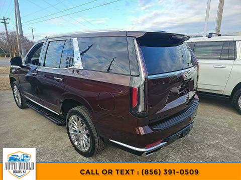 2022 Cadillac Escalade 4WD 4dr Premium Luxury, available for sale in Delran, New Jersey | Auto World.com Inc. Delran, New Jersey 2022 Cadillac Escalade 4WD 4dr Premium Luxury, available for sale in Delran, New Jersey | Auto World.com Inc. Delran, New Jersey