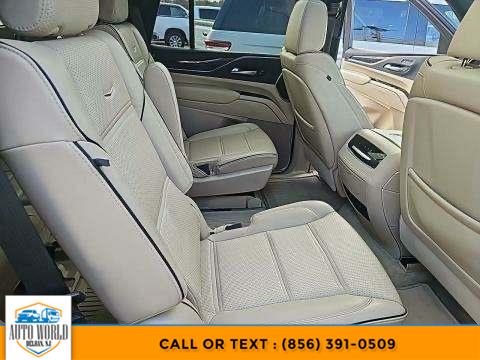 2022 Cadillac Escalade 4WD 4dr Premium Luxury, available for sale in Delran, New Jersey | Auto World.com Inc. Delran, New Jersey 2022 Cadillac Escalade 4WD 4dr Premium Luxury, available for sale in Delran, New Jersey | Auto World.com Inc. Delran, New Jersey