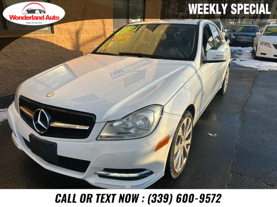 2013 Mercedes-Benz C-Class 4dr Sdn C300 Luxury 4MATIC, available for sale in Revere, Massachusetts | Wonderland Auto. Revere, Massachusetts