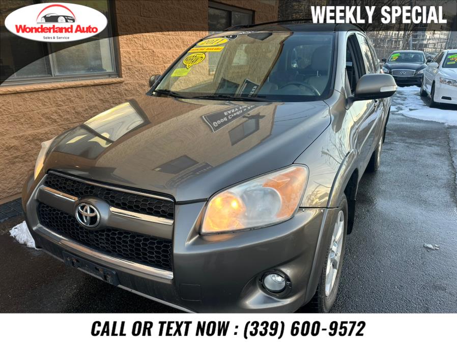 2011 Toyota RAV4 4WD 4dr 4-cyl 4-Spd AT Ltd (Natl), available for sale in Revere, Massachusetts | Wonderland Auto. Revere, Massachusetts