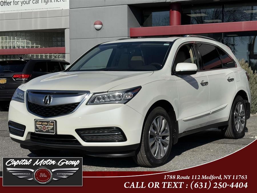 2015 Acura MDX SH-AWD 4dr Tech Pkg, available for sale in Medford, New York | Capital Motor Group Inc. Medford, New York 2015 Acura MDX SH-AWD 4dr Tech Pkg, available for sale in Medford, New York | Capital Motor Group Inc. Medford, New York