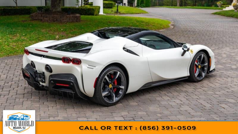 2023 Ferrari SF90 Spider Convertible, available for sale in Delran, New Jersey | Auto World.com Inc. Delran, New Jersey 2023 Ferrari SF90 Spider Convertible, available for sale in Delran, New Jersey | Auto World.com Inc. Delran, New Jersey