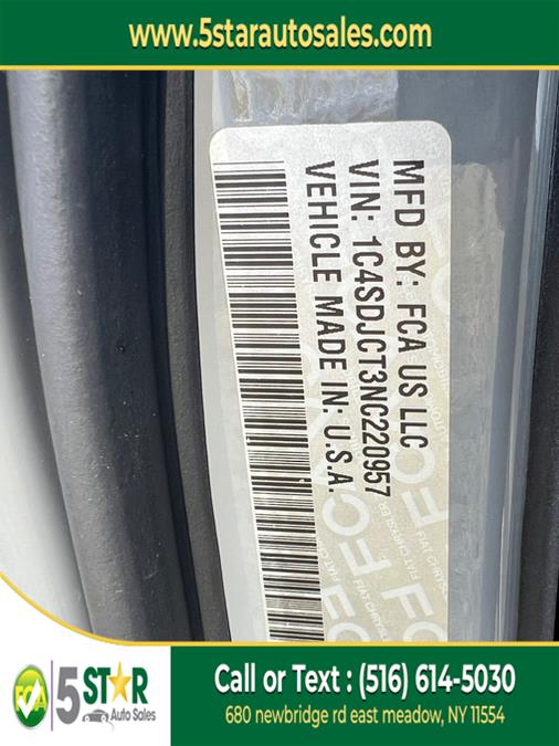 2022 Dodge Durango R/T AWD, available for sale in East Meadow, New York | 5 Star Auto Sales Inc. East Meadow, New York 2022 Dodge Durango R/T AWD, available for sale in East Meadow, New York | 5 Star Auto Sales Inc. East Meadow, New York